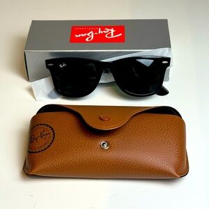 COPY - Ray-Ban ORIGINAL WAYFARER CLASSIC ***NEW WITH TAGS*** RB2140 901 50mm Bl…